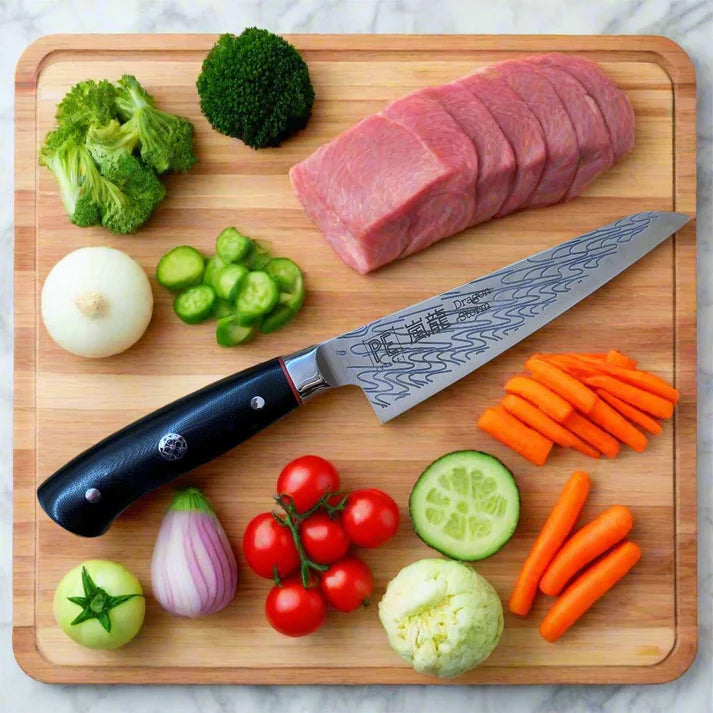 Perfect Edge Cutlery Dragon Storm 6" Honesuki